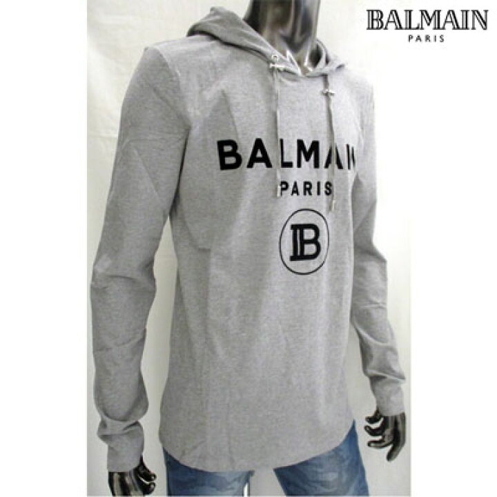 楽天市場】バルマン BALMAIN メンズ トップス パーカー フーディー 