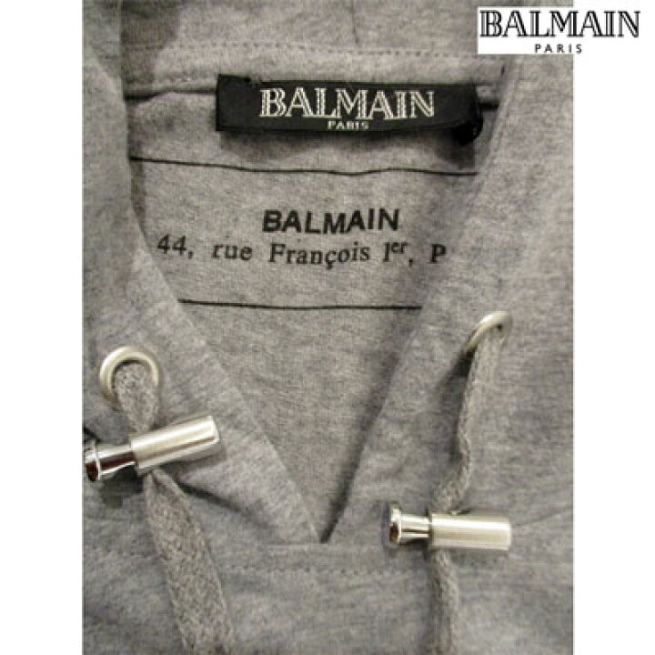 楽天市場】バルマン BALMAIN メンズ トップス パーカー フーディー 