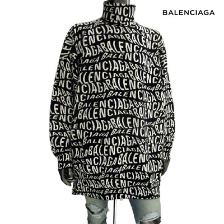 楽天市場】バレンシアガ BALENCIAGA メンズ ニット セーター ロゴ ユニ  