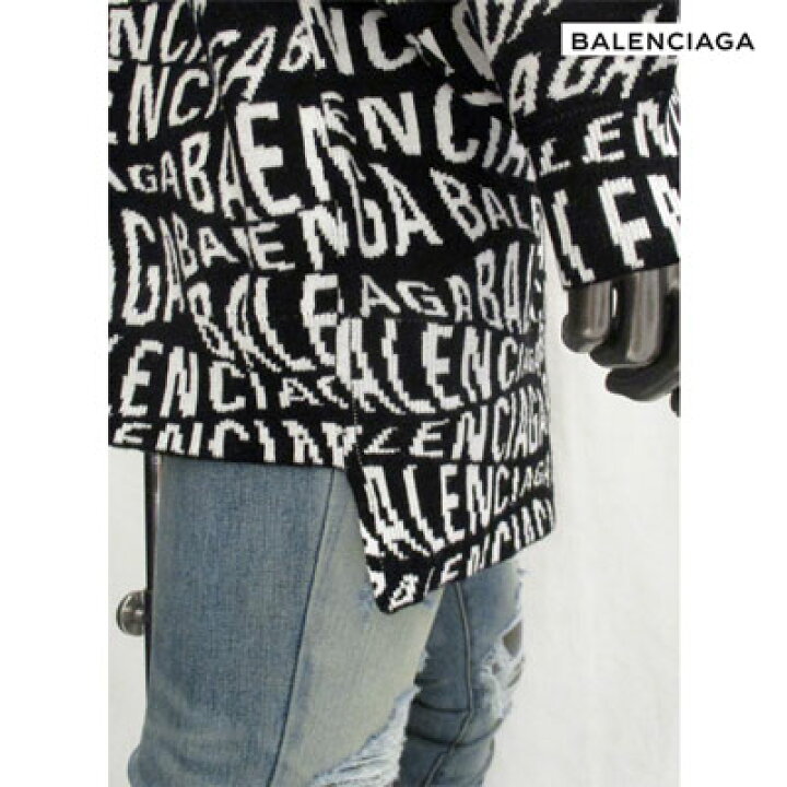 楽天市場】バレンシアガ BALENCIAGA メンズ ニット セーター ロゴ ユニ  