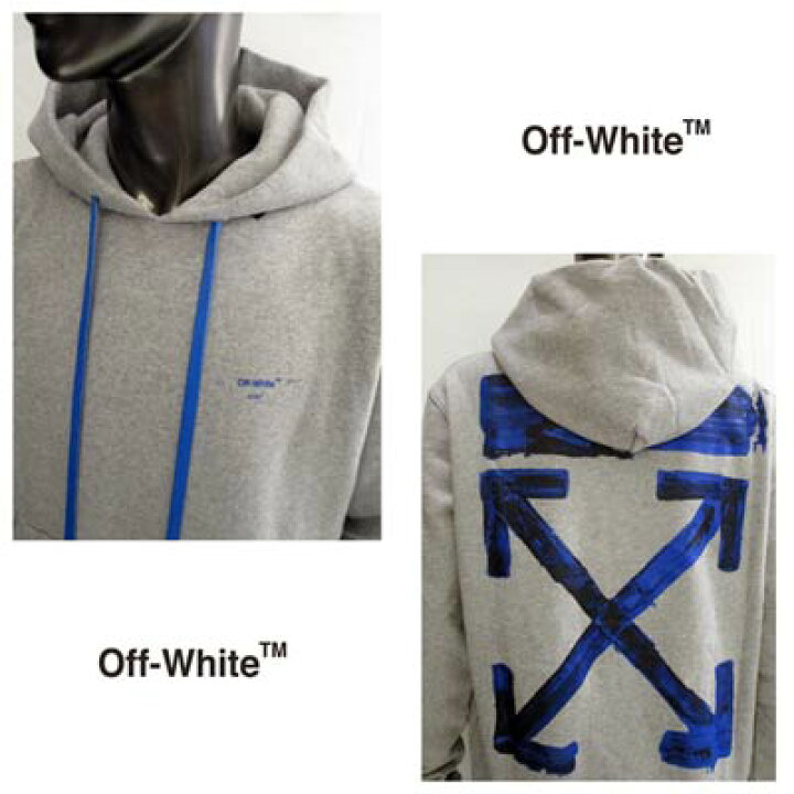 楽天市場】【完売】オフホワイト OFF-WHITE メンズ トップス パーカー 