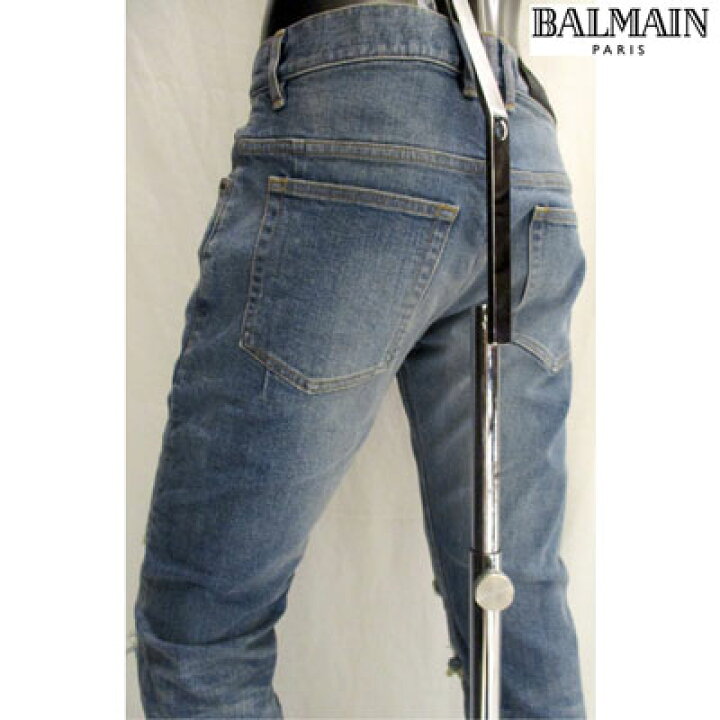 楽天市場】バルマン BALMAIN メンズ パンツ ボトムス デニム 