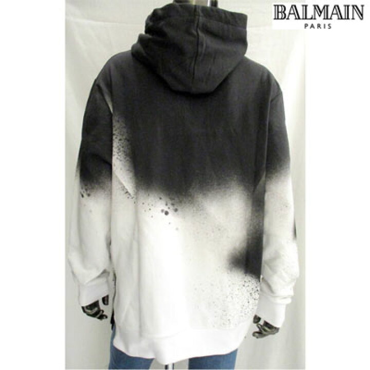 楽天市場】【完売】バルマン BALMAIN メンズ パーカー フーディー 長袖 