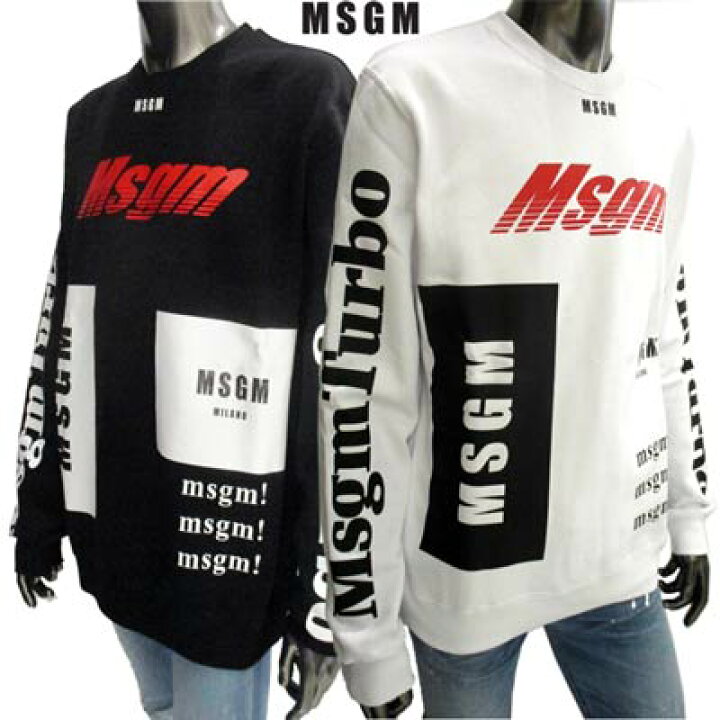 楽天市場】エムエスジーエム MSGM メンズ トップス スウェット  