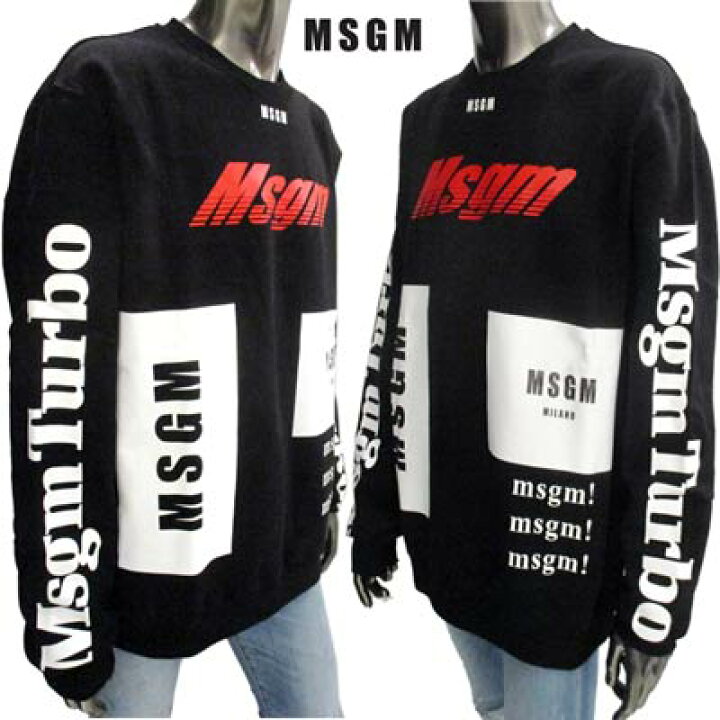 楽天市場】エムエスジーエム MSGM メンズ トップス スウェット 