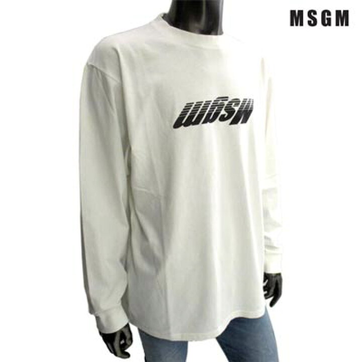 楽天市場】エムエスジーエム MSGM メンズ トップス ロンT ロゴ MSGM 