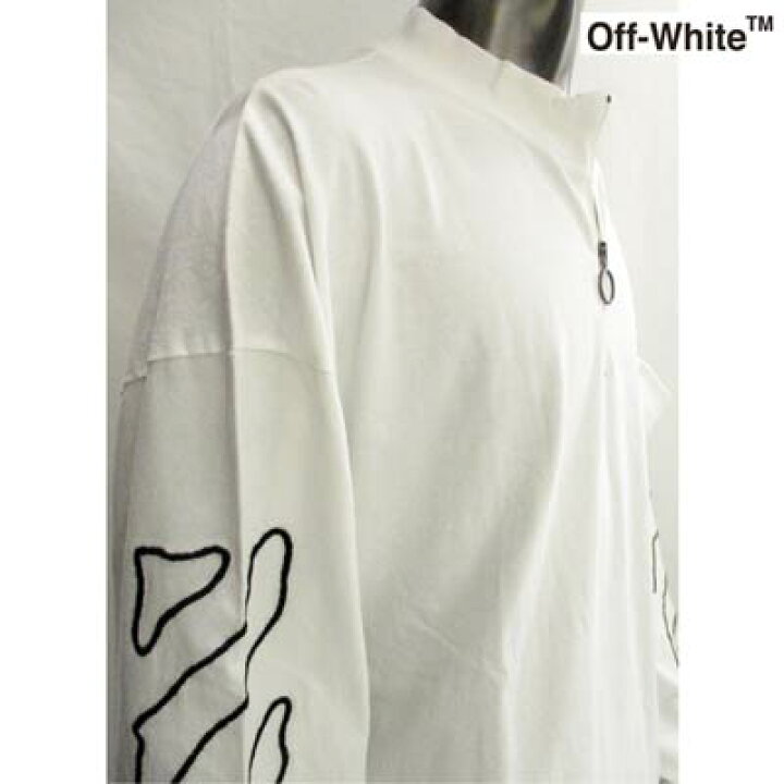 楽天市場】オフホワイト OFF-WHITE メンズ トップス ロンT 長袖 2color 