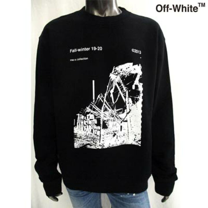 楽天市場】オフホワイト OFF-WHITE メンズ トップス スウェット 