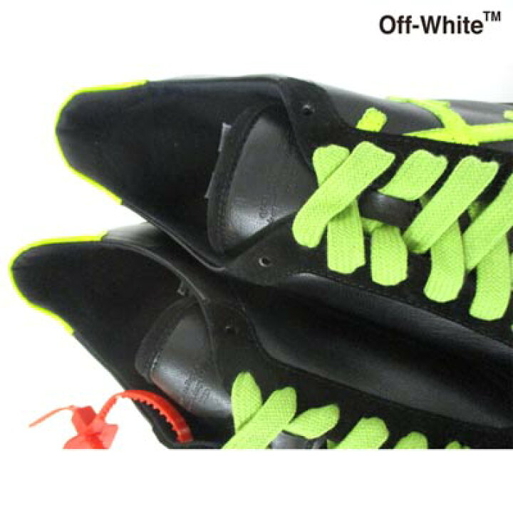楽天市場】オフホワイト OFF-WHITE メンズ 靴 スニーカー ロゴ ネオン 