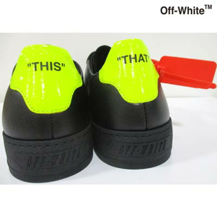 楽天市場】オフホワイト OFF-WHITE メンズ 靴 スニーカー ロゴ ネオン 