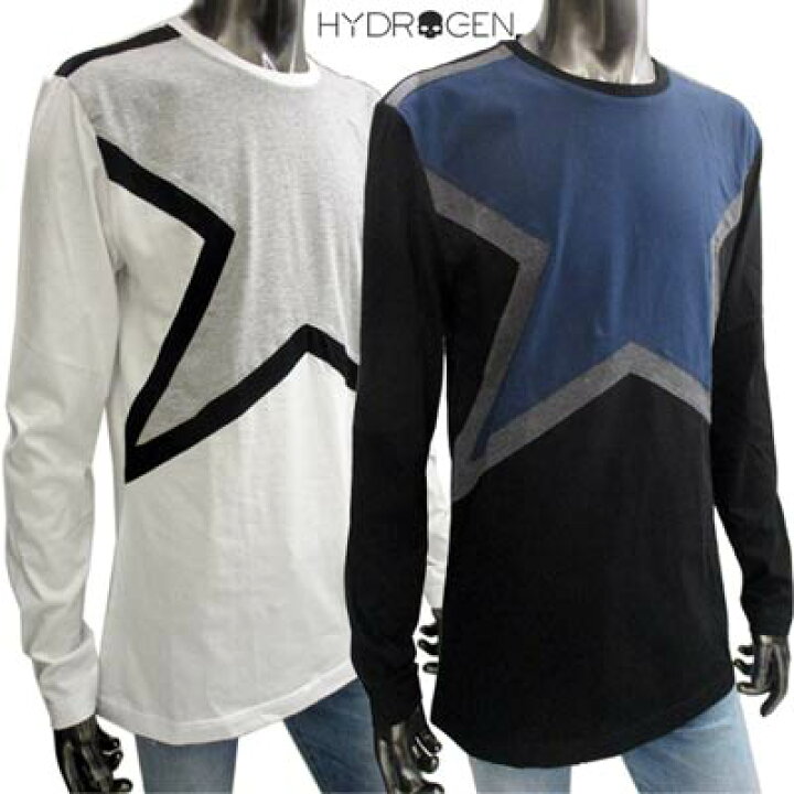 楽天市場】ハイドロゲン HYDROGEN メンズ トップス ロンT 長袖 ロゴ 