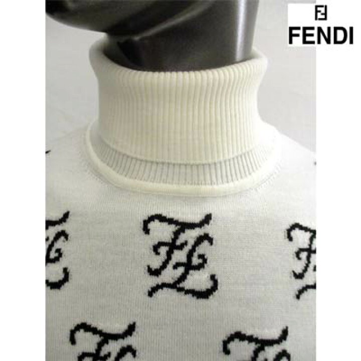 楽天市場】【完売】フェンディ FENDI メンズ ニット セーター ロゴ 総 