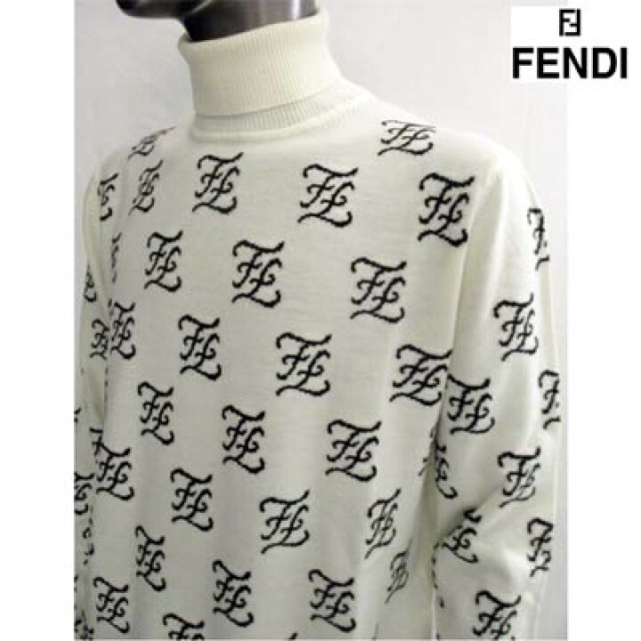楽天市場】【完売】フェンディ FENDI メンズ ニット セーター ロゴ 総 