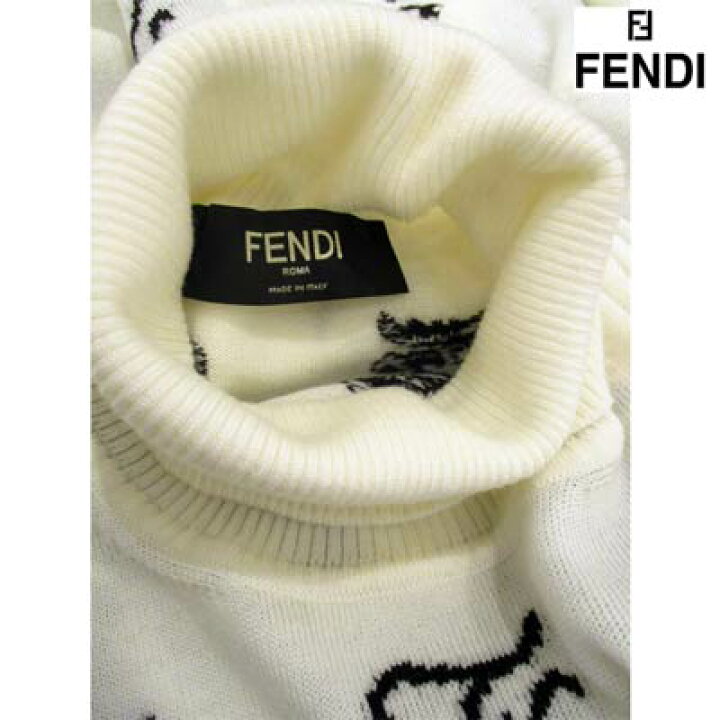 楽天市場】【完売】フェンディ FENDI メンズ ニット セーター ロゴ 総 