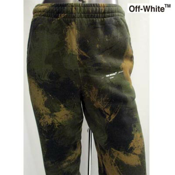 楽天市場】オフホワイト OFF-WHITE メンズ パンツ スウェットパンツ 