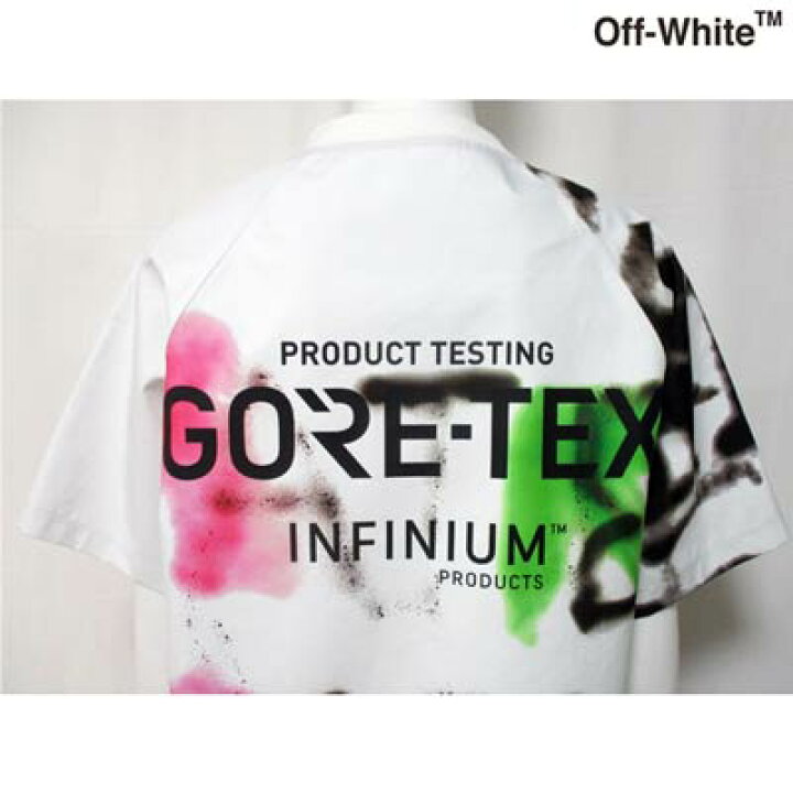 楽天市場】オフホワイト OFF-WHITE メンズ トップス Tシャツ 半袖 GORE 