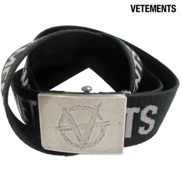 楽天市場】ヴェトモン VETEMENTS メンズ 小物 ベルト ロゴ ユニ 