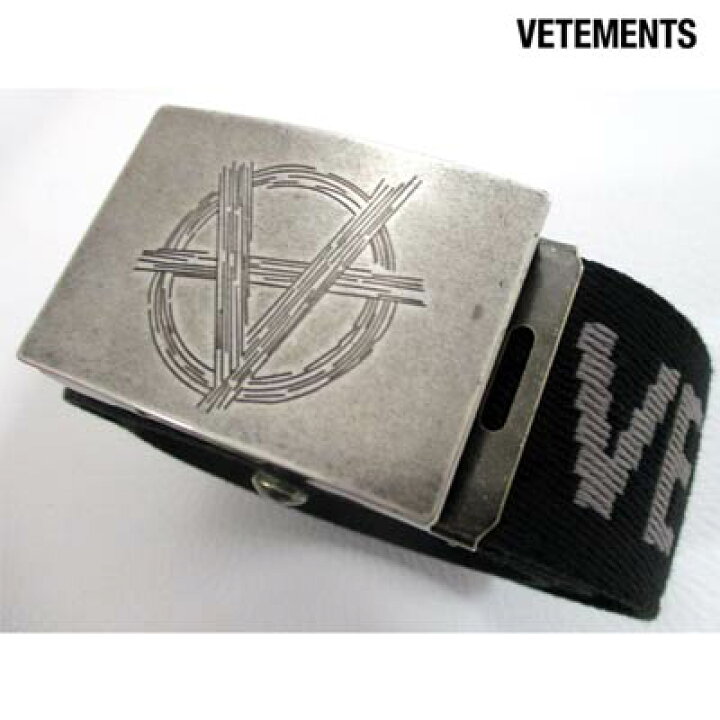 楽天市場】ヴェトモン VETEMENTS メンズ 小物 ベルト ロゴ ユニ 