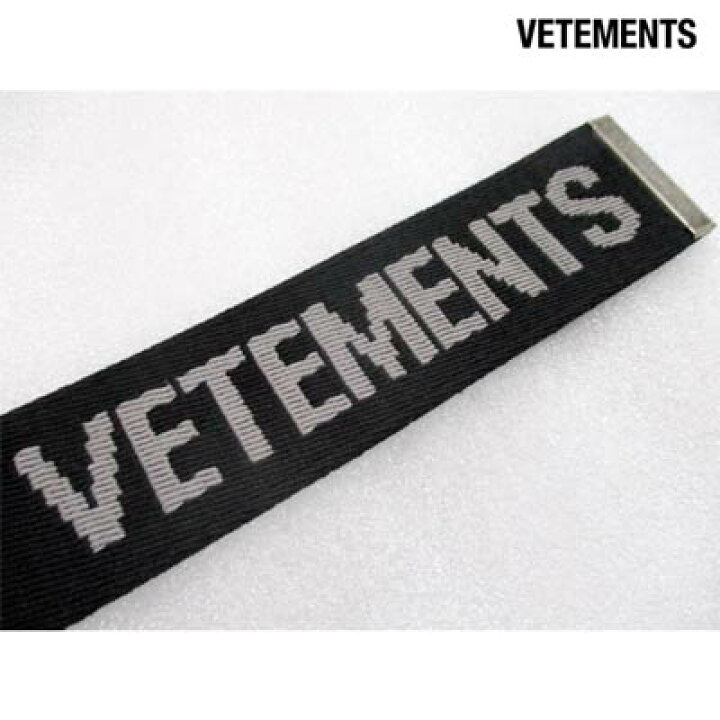 楽天市場】ヴェトモン VETEMENTS メンズ 小物 ベルト ロゴ ユニ ｜ベルト