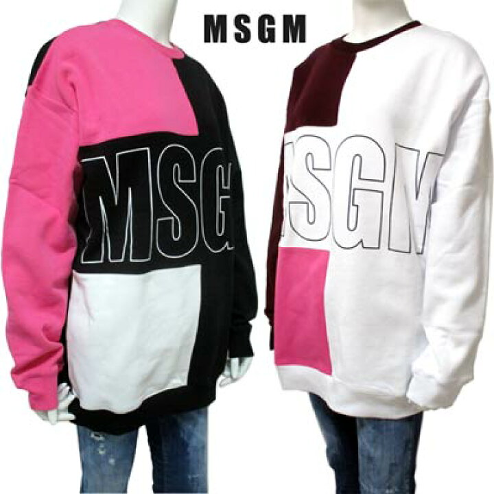 楽天市場】エムエスジーエム MSGM レディース トップス スウェット 