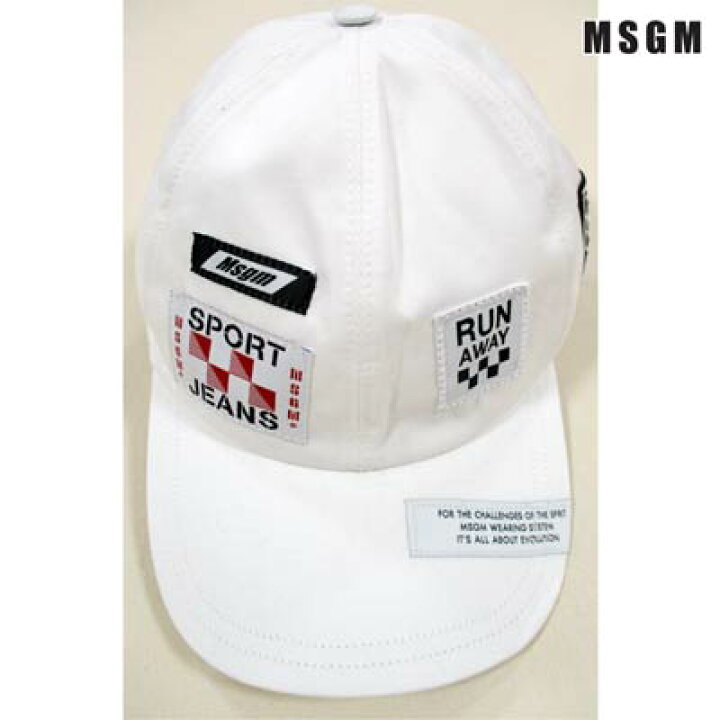 楽天市場】エムエスジーエム MSGM メンズ 帽子 キャップ ロゴ ユニ 