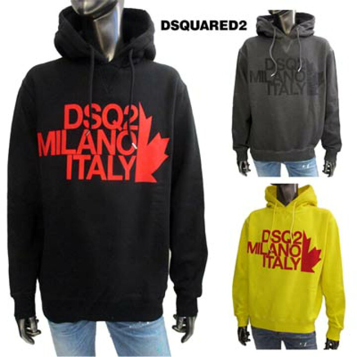 楽天市場】ディースクエアード DSQUARED2 メンズ パーカー フーディー 