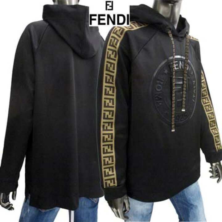 楽天市場】【完売】フェンディ FENDI メンズ パーカー フーディー ロゴ 