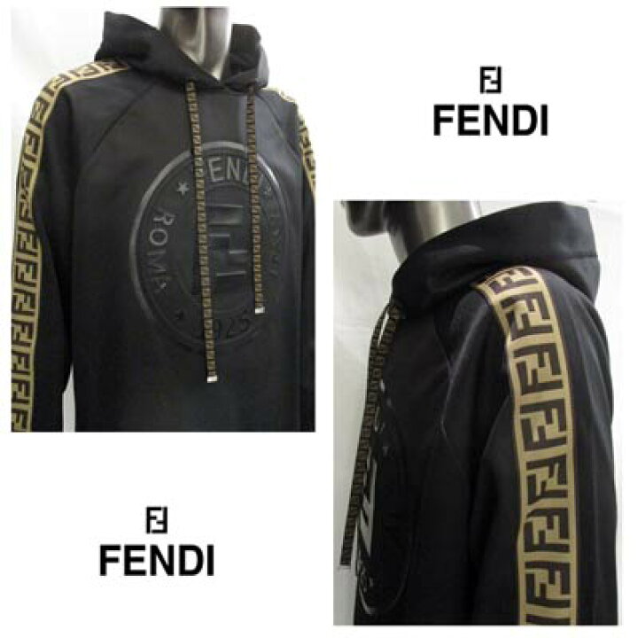 楽天市場】【完売】フェンディ FENDI メンズ パーカー フーディー ロゴ 