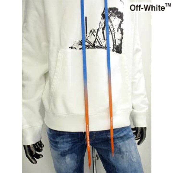 楽天市場】オフホワイト OFF-WHITE メンズ トップス パーカー  