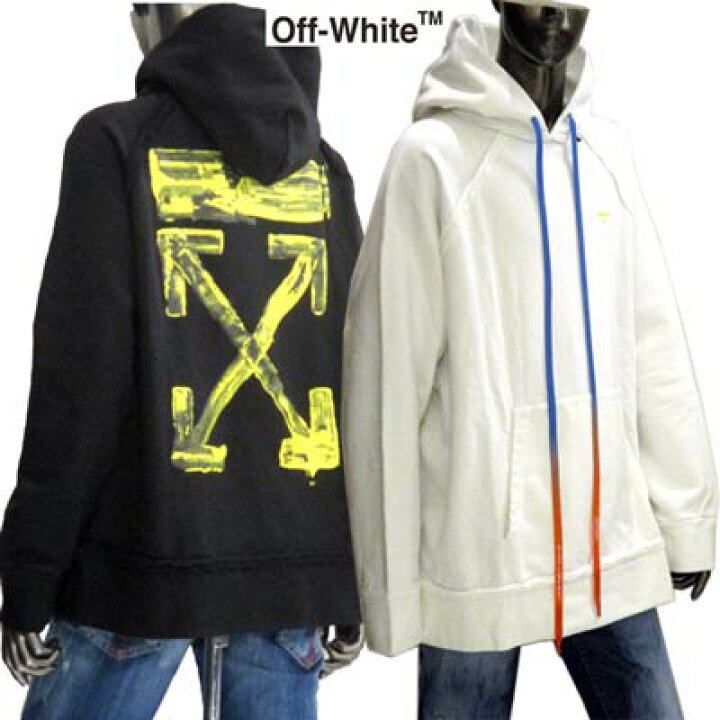 楽天市場】【完売】オフホワイト OFF-WHITE メンズ トップス パーカー 