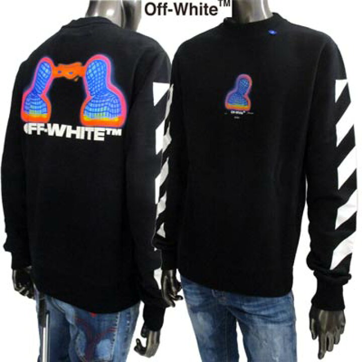 楽天市場】オフホワイト OFF-WHITE メンズ トップス スウェット 