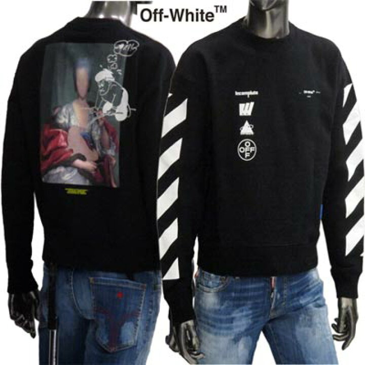 楽天市場】オフホワイト OFF-WHITE メンズ トップス スウェット 