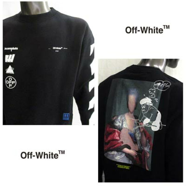 楽天市場】オフホワイト OFF-WHITE メンズ トップス スウェット 