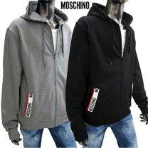 楽天市場】moschino（スタイル（パーカー）ジップアップパーカー 
