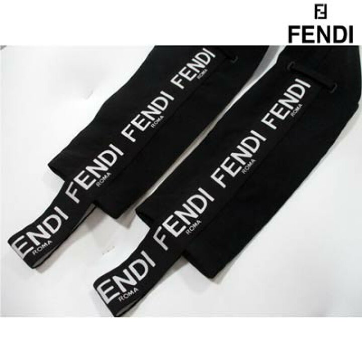 楽天市場】フェンディ FENDI レディース パンツ ロゴ ロゴプレート付  