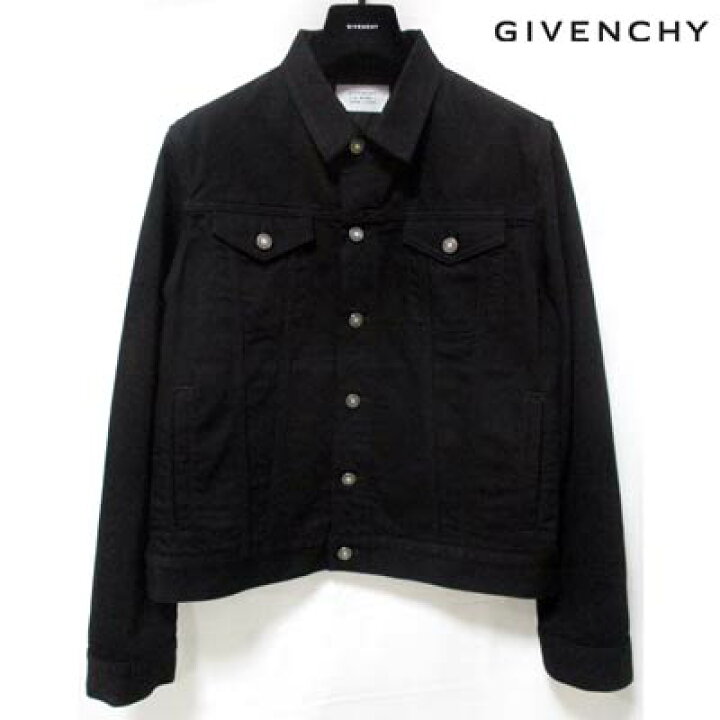 Givenchy 現行型ブラック デニムジャケット（楽天市場】ジバンシー 