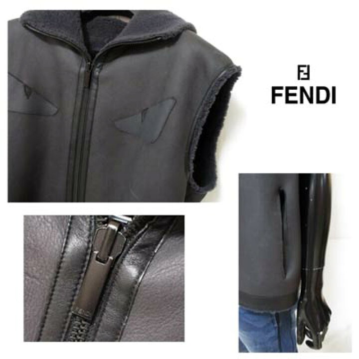 楽天市場】【完売】フェンディ メンズ ベスト リバーシブル可能 FENDI 