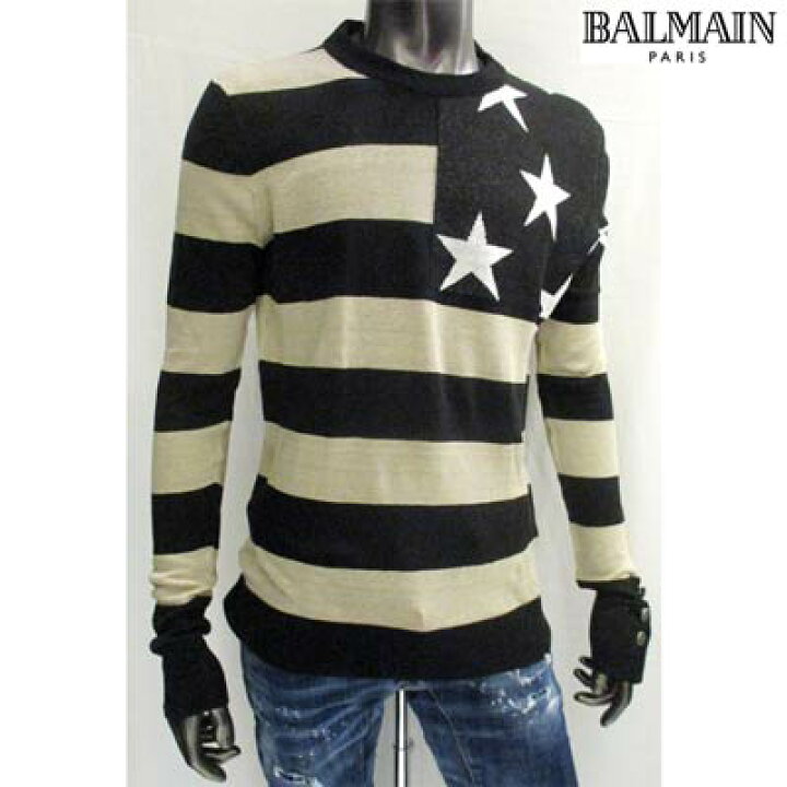 楽天市場】バルマン BALMAIN メンズ トップス ニット セーター 