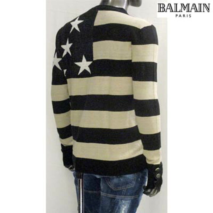 楽天市場】バルマン BALMAIN メンズ トップス ニット セーター 