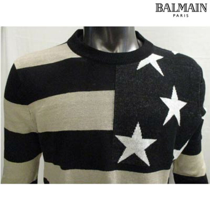 楽天市場】バルマン BALMAIN メンズ トップス ニット セーター 