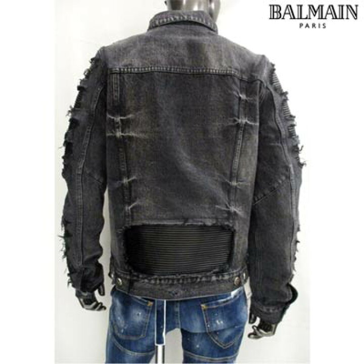 楽天市場】バルマン BALMAIN メンズ アウター ジャケット デニム 