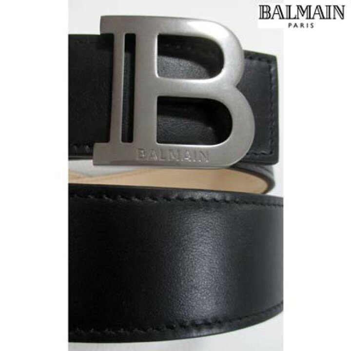 楽天市場】バルマン BALMAIN メンズ 小物 ベルト レザーベルト ロゴ 
