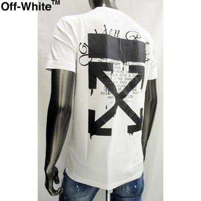 楽天市場】オフホワイト OFF-WHITE メンズ トップス Tシャツ 半袖 ロゴ 
