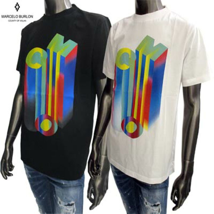 楽天市場】マルセロバーロン MARCELO BURLON メンズ トップス Tシャツ 