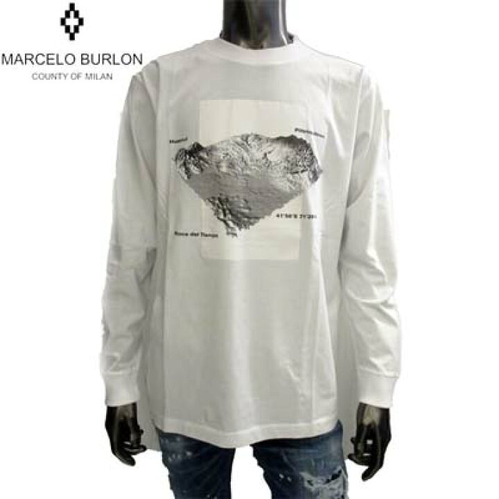 楽天市場】マルセロバーロン MARCELO BURLON メンズ トップス ロンT 