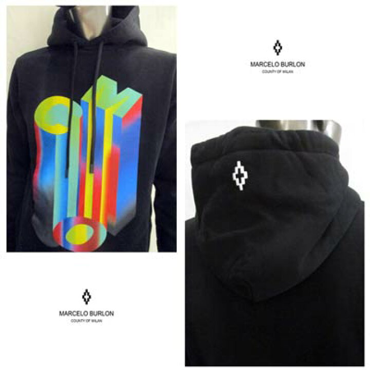 楽天市場】マルセロバーロン MARCELO BURLON メンズ トップス パーカー 