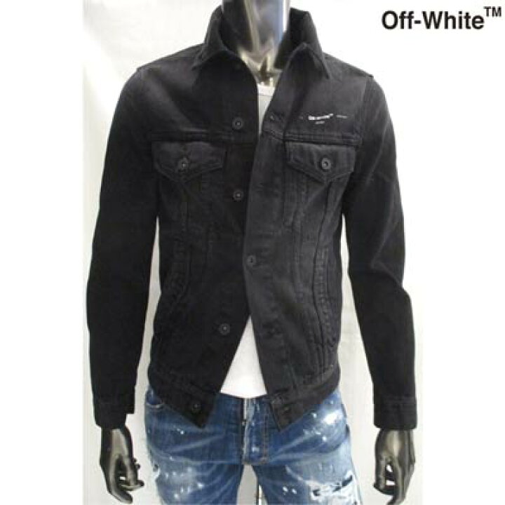 楽天市場】オフホワイト OFF-WHITE メンズ アウター ジャケット デニム 