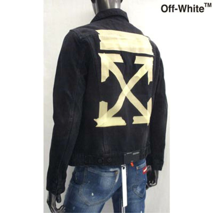 楽天市場】オフホワイト OFF-WHITE メンズ アウター ジャケット デニム 