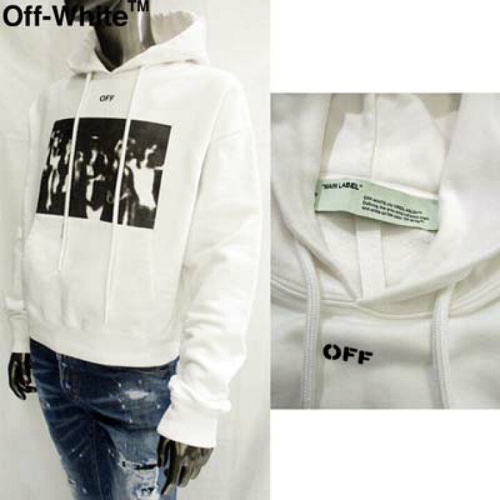 楽天市場】オフホワイト OFF-WHITE メンズ トップス パーカー フーディ  