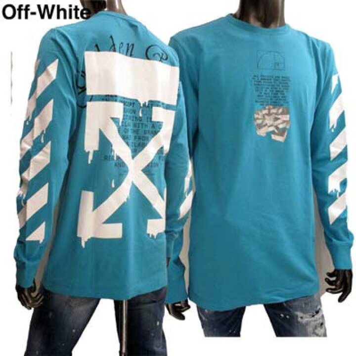 楽天市場】【完売】オフホワイト OFF-WHITE メンズ トップス ロンT 